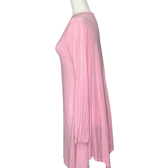 Larace Tunic Top Women M Relaxed Fit Everyday Basic Casual Loungewear Essential - Picture 2 of 7